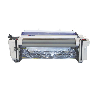Maquineta dobro de alta velocidade 3.5kw de derramamento de Jet Weaving Machine Loom Fabric do ar do bocal