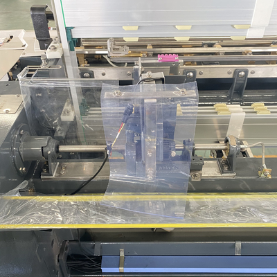 Máquina de tecelagem dobro da alta velocidade da cortina da tela do escurecimento da máquina de cardadura de matéria têxtil do feixe