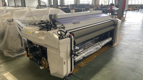 Máquinas de tecelagem mecânicas de matéria têxtil de Jet Machine Loom Double Nozzle 170cm da água