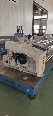 Máquina de tecelagem do algodão da bomba das telas de trama de Jet Machine Loom Ultra Fine da água do bocal única