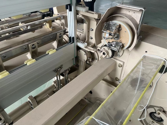 Única máquina de tecelagem 190cm da tela da bomba água Jet Weaving Machine de 1200 RPM