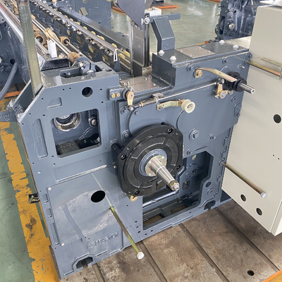 Máquina de tecelagem dobro da alta velocidade da cortina da tela do escurecimento da máquina de cardadura de matéria têxtil do feixe