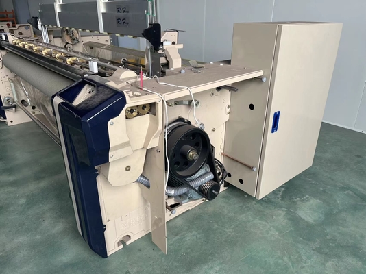 Água pequena de alta velocidade Jet Loom Machine de matéria têxtil de Openging da came da máquina de tecelagem
