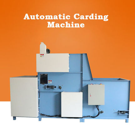 Máquina de cardar de lã de ovelha de alta capacidade Máquina de cardar fibra automática