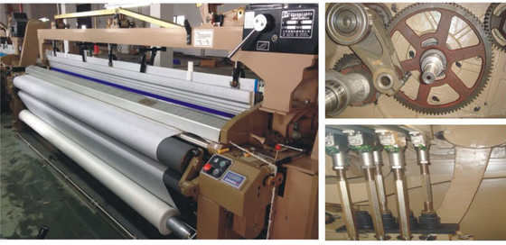 Água dobro Jet Power Loom With Crank do bocal/derramamento da came/maquineta