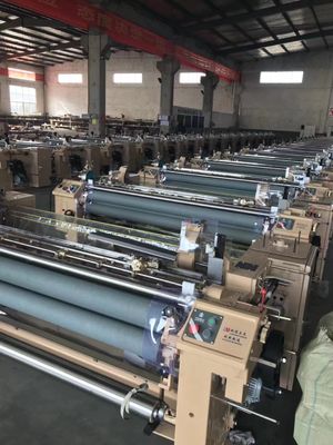 Água de tecelagem lisa de seda Jet Loom China Second Hand 190cm
